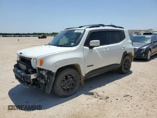 2019 Jeep Renegade Latitude z VIN ZACNJABBXKPK41114, wystawiony jako Copart lot #56601045 z przebiegiem 63 842 mil mil oraz Szkoda całkowita • Salvage title. Historia ofert i sprzedaży dostępna na DreamBid. Obrazek 1.
