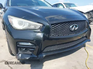 2014 Infiniti Q50 Sport with VIN JN1BV7AP0EM678832, listed as a IAAI auction lot 42370598 with 126,871 mi miles and . Bid and sale history available at DreamBid. Image 18.