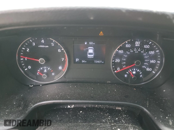 2021 Kia Forte LXS with VIN 3KPF24AD4ME363556, listed as a Copart auction lot 58812105 with 72,407 mi miles and Salvage title. Bid and sale history available at DreamBid. Image 9.