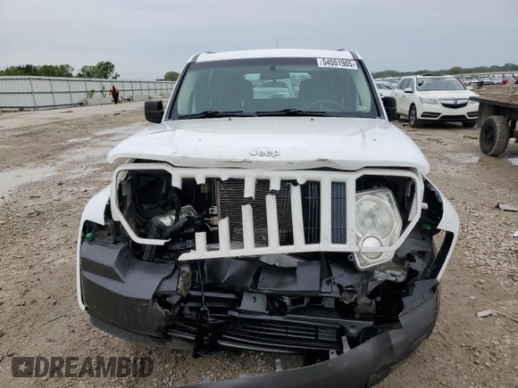 2011 Jeep Liberty Sport with VIN 1J4PN2GK0BW513438, listed as a Copart auction lot 54551905 with 184,157 mi miles and Salvage Title. Bid and sale history available at DreamBid. Image 5.