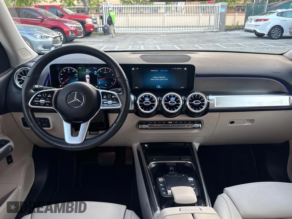 2021 Mercedes-Benz GLB with VIN W1N4M4GB1MW165362, listed as a Copart auction lot 54954145 with 71,970 mi miles and Salvage Title. Bid and sale history available at carsss.com. Image 9.