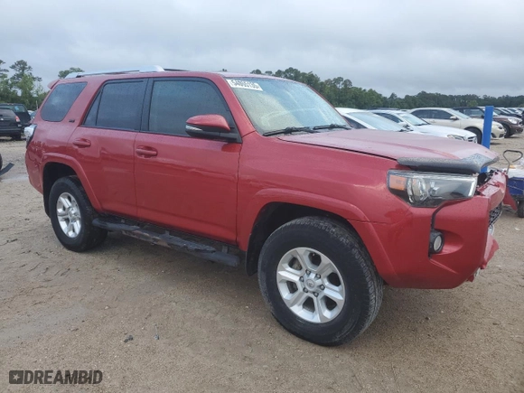 2018 Toyota 4Runner SR5 with VIN JTEBU5JR3J5493776, listed as a Copart auction lot 54065135 with 97,425 mi miles and Salvage Title. Bid and sale history available at carsss.com. Image 4.