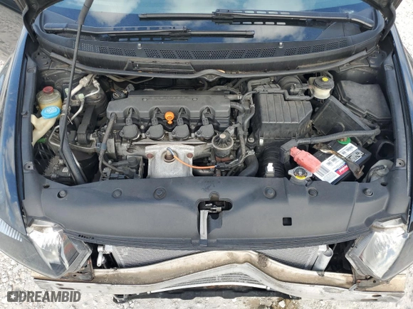 2010 Honda Civic Cpe LX with VIN 2HGFG1B63AH528482, listed as a Copart auction lot 52070465 with 160,574 mi miles and Salvage Title. Bid and sale history available at carsss.com. Image 11.
