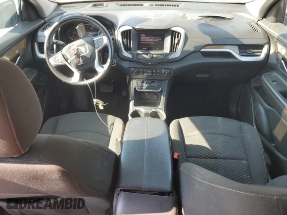 2020 GMC Terrain SLE with VIN 3GKALMEV2LL133443, listed as a Copart auction lot 62584195 with 75,823 mi miles and Salvage title. Bid and sale history available at DreamBid. Image 8.
