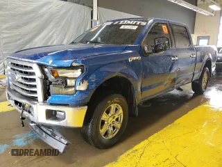 2017 Ford F-150 XL with VIN 1FTFW1EF2HKE41821, listed as a Copart auction lot 61094915 with 89,109 mi miles and Clean title. Bid and sale history available at DreamBid. Image 1.
