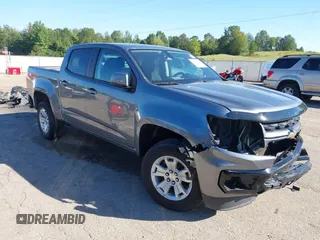 2021 Chevrolet Colorado 4WD LT with VIN 1GCGTCEN5M1128567, listed as a IAAI auction lot 40457851 with 93,379 mi miles and . Bid and sale history available at DreamBid. Image 1.