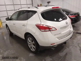 2012 Nissan Murano S with VIN JN8AZ1MW9CW229751, listed as a IAAI auction lot 41491188 with 123,209 mi miles. Bid and sale history available at carsss.com. Image 3.