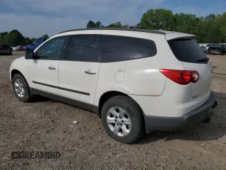 2012 Chevrolet Traverse LS z VIN 1GNKRFED5CJ424437, wystawiony jako Copart lot #52566285 z przebiegiem 155 019 mil mil oraz Szkoda całkowita • Salvage title. Historia ofert i sprzedaży dostępna na DreamBid. Obrazek 2.