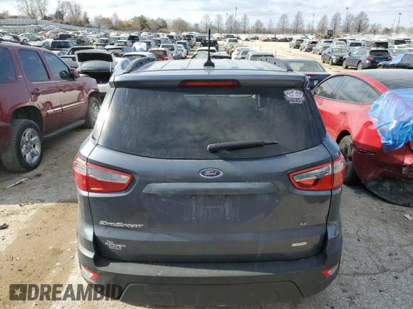 2018 Ford EcoSport SE z VIN MAJ3P1TE0JC194959, wystawiony jako Copart lot #42116404 z przebiegiem Nie podano mil oraz Szkoda całkowita • Salvage title. Historia ofert i sprzedaży dostępna na DreamBid. Obrazek 6.