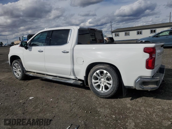 2023 Chevrolet Silverado 1500 LTZ with VIN 2GCUDGED2P1128460, listed as a Copart auction lot 49184465 with 4,780 mi miles and Salvage Title. Bid and sale history available at carsss.com. Image 2.