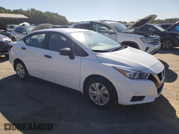 2022 Nissan Versa S with VIN 3N1CN8DV9NL855960, listed as a Copart auction lot 73830144 with Not provided miles and Salvage title. Bid and sale history available at DreamBid. Image 4.