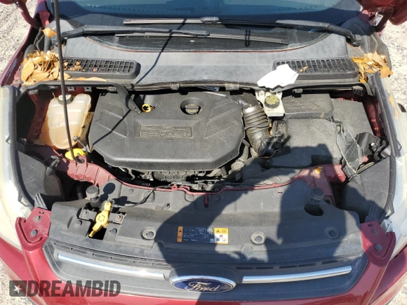 2013 Ford Escape SE with VIN 1FMCU0G91DUD37499, listed as a Copart auction lot 52442525 with 1,980,900 mi miles and Salvage Title. Bid and sale history available at DreamBid. Image 14.