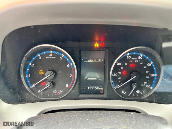 2017 Toyota RAV4 LE with VIN 2T3ZFREVXHW372547, listed as a Copart auction lot 51115895 with 155,158 mi miles and Salvage Title. Bid and sale history available at carsss.com. Image 9.