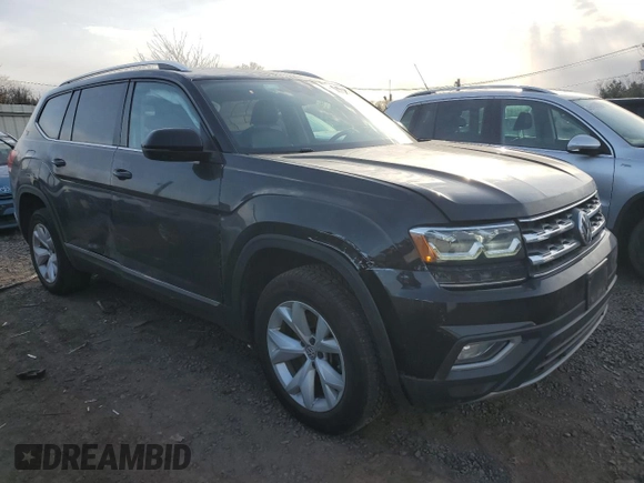2018 Volkswagen Atlas 3.6L V6 SEL with VIN 1V2MR2CA8JC584928, listed as a Copart auction lot 45660995 with 166,690 mi miles and Salvage Title. Bid and sale history available at carsss.com. Image 4.
