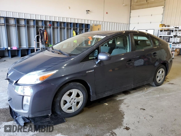 2010 Toyota Prius II with VIN JTDKN3DUXA0070681, listed as a Copart auction lot 48455425 with 145,292 mi miles and Salvage Title. Bid and sale history available at DreamBid. Image 1.