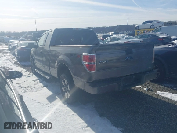 2013 Ford F-150 XL with VIN 1FTFX1CF8DKD57142, listed as a IAAI auction lot 41213305 with 157,031 mi miles. Bid and sale history available at carsss.com. Image 3.