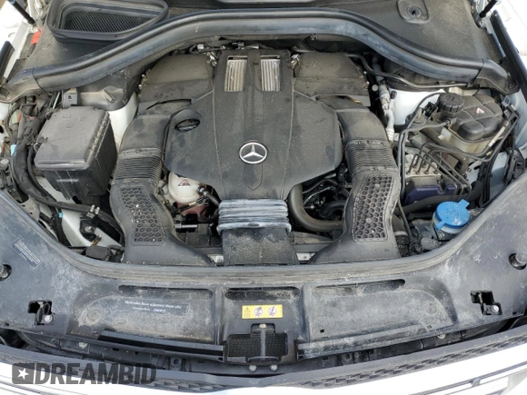 2017 Mercedes-Benz GLS 450 with VIN 4JGDF6EE1HA986308, listed as a Copart auction lot 43828644 with 48,625 mi miles and Salvage Title. Bid and sale history available at DreamBid. Image 12.