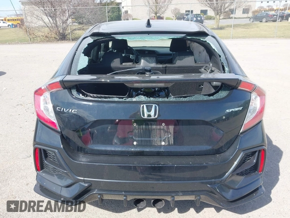 2021 Honda Civic Sport with VIN SHHFK7H40MU408315, listed as a IAAI auction lot 41820719 with 47,592 mi miles and . Bid and sale history available at DreamBid. Image 16.