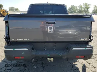 2019 Honda Ridgeline RTL-E with VIN 5FPYK3F73KB016675, listed as a Copart auction lot 55340905 with 69,571 mi miles and Salvage title. Bid and sale history available at DreamBid. Image 6.