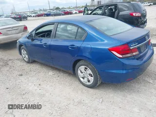 2014 Honda Civic Sedan LX with VIN 19XFB2F5XEE015462, listed as a IAAI auction lot 42037177 with 111,982 mi miles. Bid and sale history available at carsss.com. Image 3.
