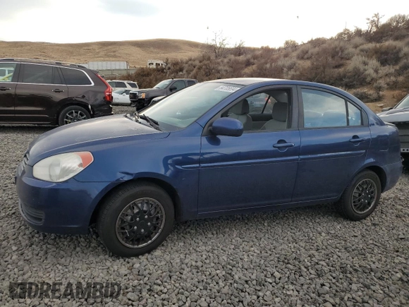 2010 Hyundai Accent GLS with VIN KMHCN4AC1AU426977, listed as a Copart auction lot 84705694 with 148,594 mi miles and Salvage Title. Bid and sale history available at carsss.com. Image 1.