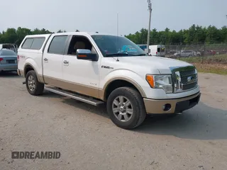 2011 Ford F-150 XLT with VIN 1FTFW1ET0BFB50725, listed as a IAAI auction lot 42430392 with 140,264 mi miles and . Bid and sale history available at DreamBid. Image 1.