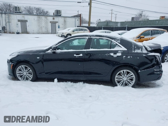 2020 Cadillac CT4 Premium Luxury with VIN 1G6DF5RK7L0149451, listed as a IAAI auction lot 41334189 with 22,830 mi miles. Bid and sale history available at carsss.com. Image 14.