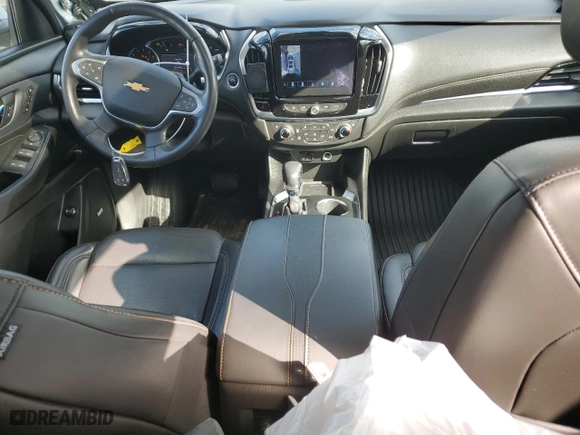 2021 Chevrolet Traverse Premier with VIN 1GNEVKKW5MJ248269, listed as a Copart auction lot 89350475 with 41,893 mi miles and Salvage Title. Bid and sale history available at carsss.com. Image 8.