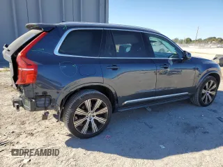 2024 Volvo XC90 Plus Bright Theme with VIN YV4L12PE6R1190219, listed as a Copart auction lot 81855084 with 14,401 mi miles and Non Repairable. Bid and sale history available at DreamBid. Image 3.