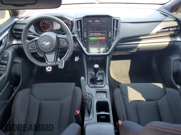 2023 Subaru WRX Premium with VIN JF1VBAF66P9822198, listed as a Copart auction lot 62338545 with 16,013 mi miles and Salvage title. Bid and sale history available at DreamBid. Image 8.