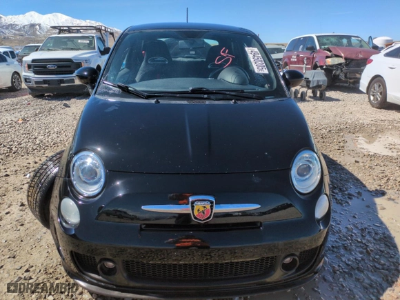 2013 FIAT 500 Abarth with VIN 3C3CFFFH9DT747783, listed as a Copart auction lot 49450205 with 77,773 mi miles and Salvage Title. Bid and sale history available at carsss.com. Image 5.