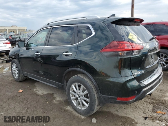 2019 Nissan Rogue S with VIN 5N1AT2MV6KC797056, listed as a Copart auction lot 50787335 with 131,485 mi miles and Salvage Title. Bid and sale history available at carsss.com. Image 2.