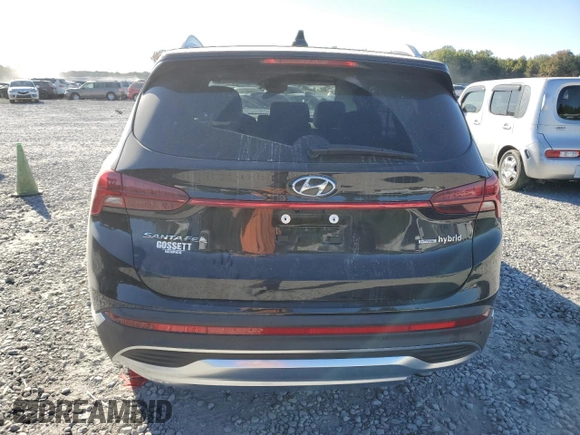 2023 Hyundai Santa Fe Hybrid SEL Premium with VIN 5NMS3DA1XPH013282, listed as a Copart auction lot 75816734 with 39,794 mi miles and Salvage Title. Bid and sale history available at carsss.com. Image 6.