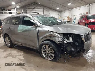2018 Kia Sorento SX with VIN 5XYPKDA54JG390445, listed as a IAAI auction lot 41755347 with 147,691 mi miles and . Bid and sale history available at carsss.com. Image 1.