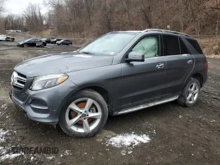 2018 Mercedes-Benz GLE 350 z VIN 4JGDA5HB3JB079280, wystawiony jako Copart lot #87105154 z przebiegiem 42 466 mil mil oraz Szkoda całkowita • Salvage title. Historia ofert i sprzedaży dostępna na DreamBid. Obrazek 1.