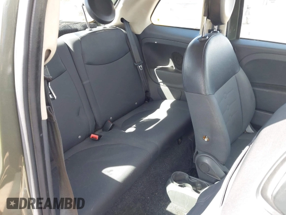2013 FIAT 500 Pop with VIN 3C3CFFAR2DT570381, listed as a IAAI auction lot 42004788 with 132,019 mi miles. Bid and sale history available at carsss.com. Image 8.