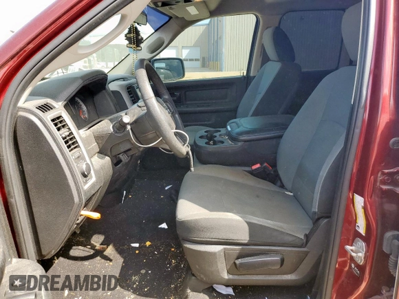 2021 Ram 1500 Tradesman with VIN 1C6RR6FG6MS513307, listed as a Copart auction lot 60605415 with 56,050 mi miles and Clean title. Bid and sale history available at DreamBid. Image 7.