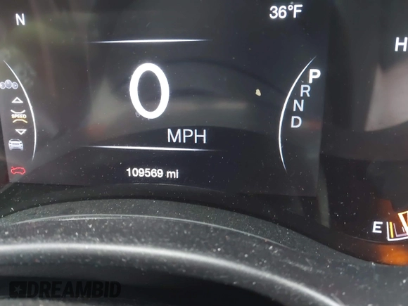 2017 Jeep Grand Cherokee Laredo with VIN 1C4RJFAG2HC927028, listed as a IAAI auction lot 41998255 with 109,569 mi miles and . Bid and sale history available at DreamBid. Image 15.