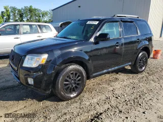 2010 Mercury Mariner Premier with VIN 4M2CN8H73AKJ24715, listed as a Copart auction lot 56298254 with 171,408 mi miles and Salvage Title. Bid and sale history available at carsss.com. Image 1.