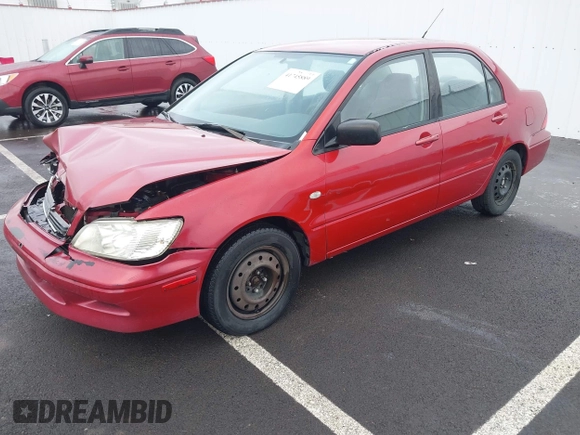 2003 Mitsubishi Lancer ES with VIN JA3AJ26E13U107196, listed as a IAAI auction lot 41745889 with 182,515 mi miles. Bid and sale history available at carsss.com. Image 2.