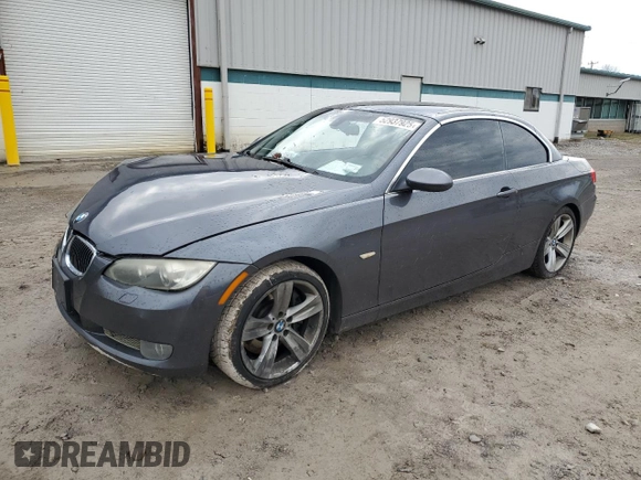 2008 BMW 3 Series 335i with VIN WBAWL73528P178333, listed as a Copart auction lot 52937925 with 133,505 mi miles and Salvage Title. Bid and sale history available at carsss.com. Image 1.