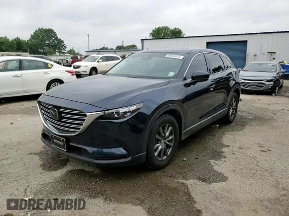 2021 Mazda CX-9 Touring with VIN JM3TCACY2M0512867, listed as a Copart auction lot 56646615 with 92,566 mi miles and Salvage title. Bid and sale history available at DreamBid. Image 14.