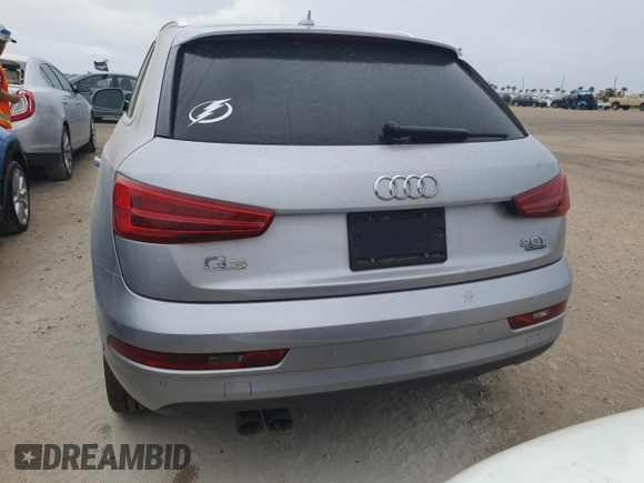 2016 Audi Q3 Premium Plus with VIN WA1EFCFS7GR009468, listed as a Copart auction lot 75267504 with 91,772 mi miles and Non repairable. Bid and sale history available at DreamBid. Image 6.