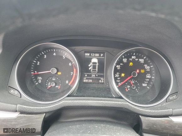 2016 Volkswagen Passat 1.8T SEL with VIN 1VWCT7A35GC066023, listed as a Copart auction lot 45839915 with 89,139 mi miles and Salvage Title. Bid and sale history available at carsss.com. Image 9.