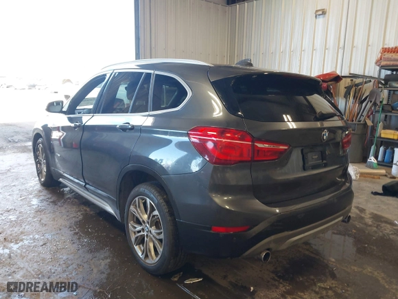 2016 BMW X1 xDrive28i with VIN WBXHT3C3XGP885359, listed as a IAAI auction lot 41743616 with 44,436 mi miles. Bid and sale history available at carsss.com. Image 3.