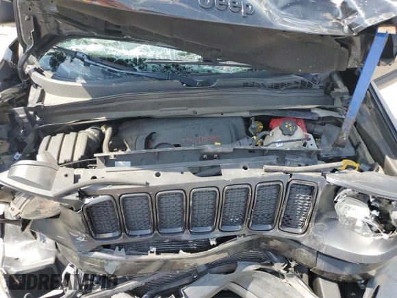 2019 Jeep Renegade Sport with VIN ZACNJBAB4KPK29516, listed as a Copart auction lot 55120225 with 115,727 mi miles and Salvage title. Bid and sale history available at DreamBid. Image 12.
