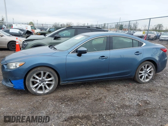 2016 Mazda Mazda6 i Touring with VIN JM1GJ1V56G1439360, listed as a IAAI auction lot 41987987 with 155,271 mi miles. Bid and sale history available at carsss.com. Image 14.