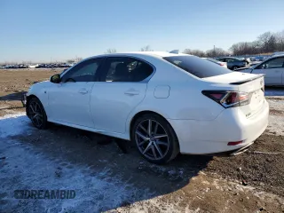 2017 Lexus GS with VIN JTHCZ1BLXHA006943, listed as a Copart auction lot 42955245 with 45,652 mi miles and Salvage Title. Bid and sale history available at carsss.com. Image 2.