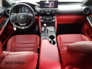 2024 Lexus IS 350 F Sport z VIN JTHGZ1B2XR5073688, wystawiony jako Copart lot #56994845 z przebiegiem 9 593 mil mil oraz Szkoda całkowita • Salvage title. Historia ofert i sprzedaży dostępna na DreamBid. Obrazek 8.
