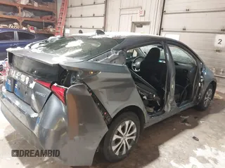 2020 Toyota Prius LE with VIN JTDL9RFU5L3020409, listed as a IAAI auction lot 41171668 with 122,208 mi miles and . Bid and sale history available at DreamBid. Image 6.